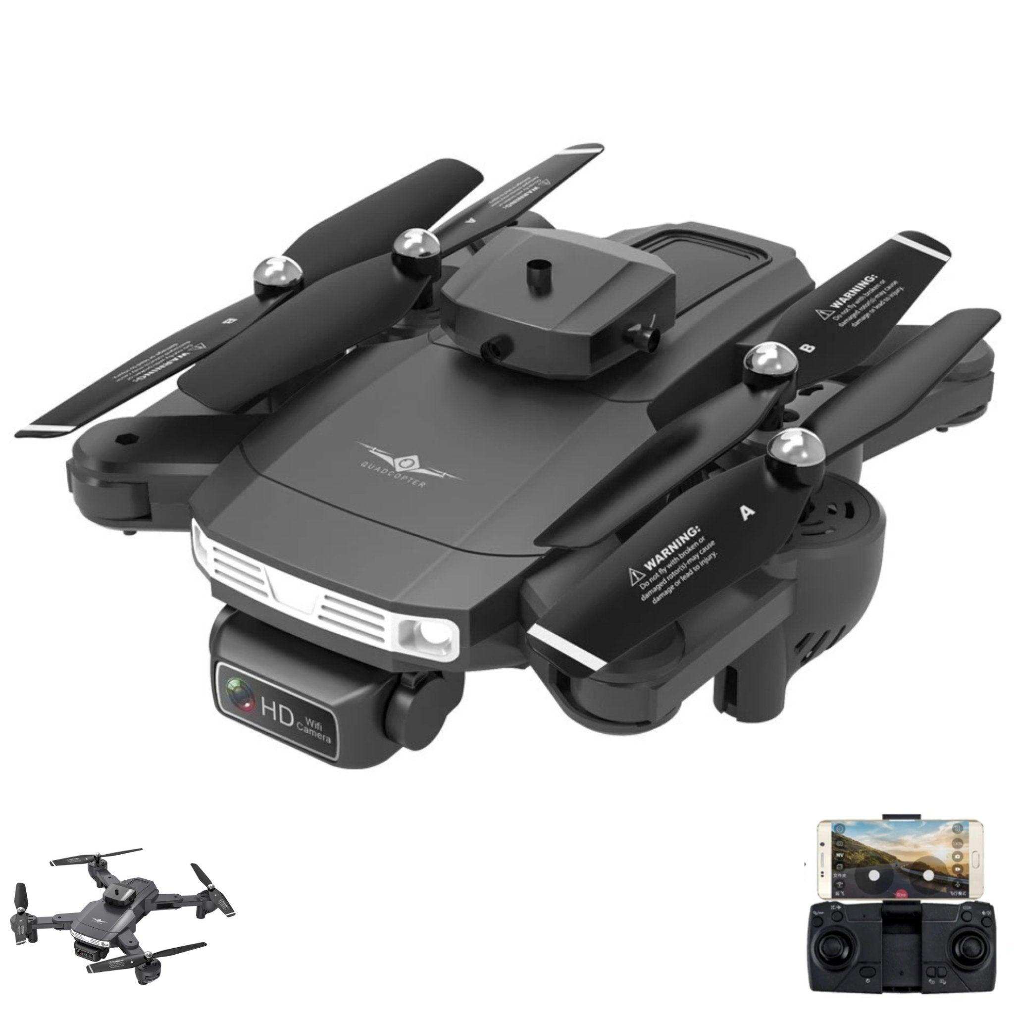Drone Professionnel Pliable Télécommandé avec Deux Caméras Drone Professionnel Pliable Télécommandé avec Deux Caméras