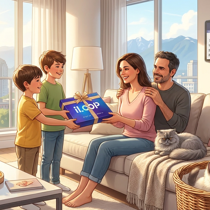 Best Mother’s Day Tech Gifts in Canada (2026): Smart Ideas That Impress, iLoop™ Digital Calendar without Subscription 