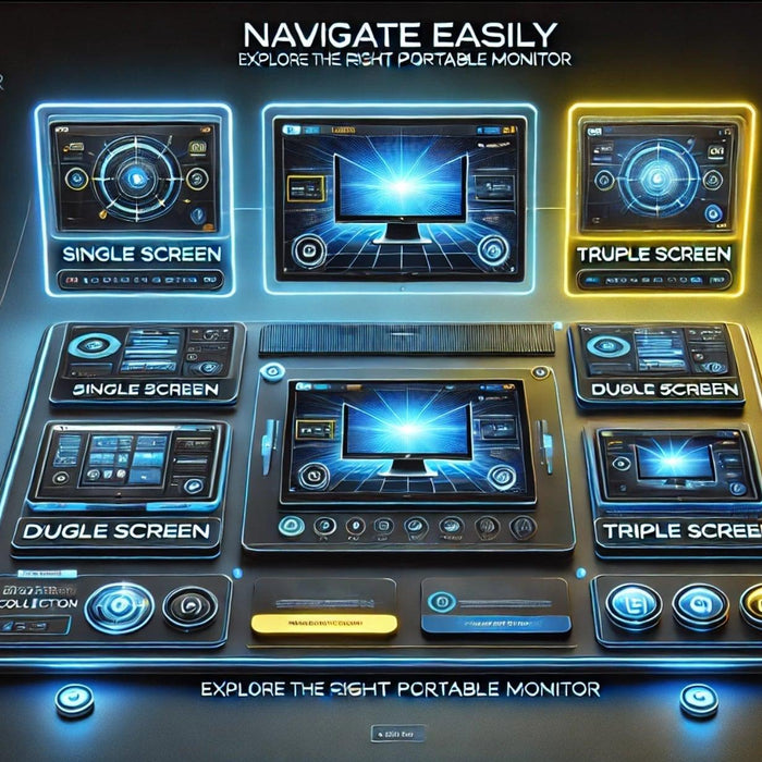 Discover the New Smart Navigation for TUTT Portable Monitor Collections - TUTT