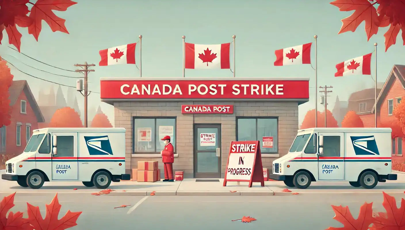 Canada Post Strike Update September 2025 – Shipping Notice | TUTT Canada Electronics Store