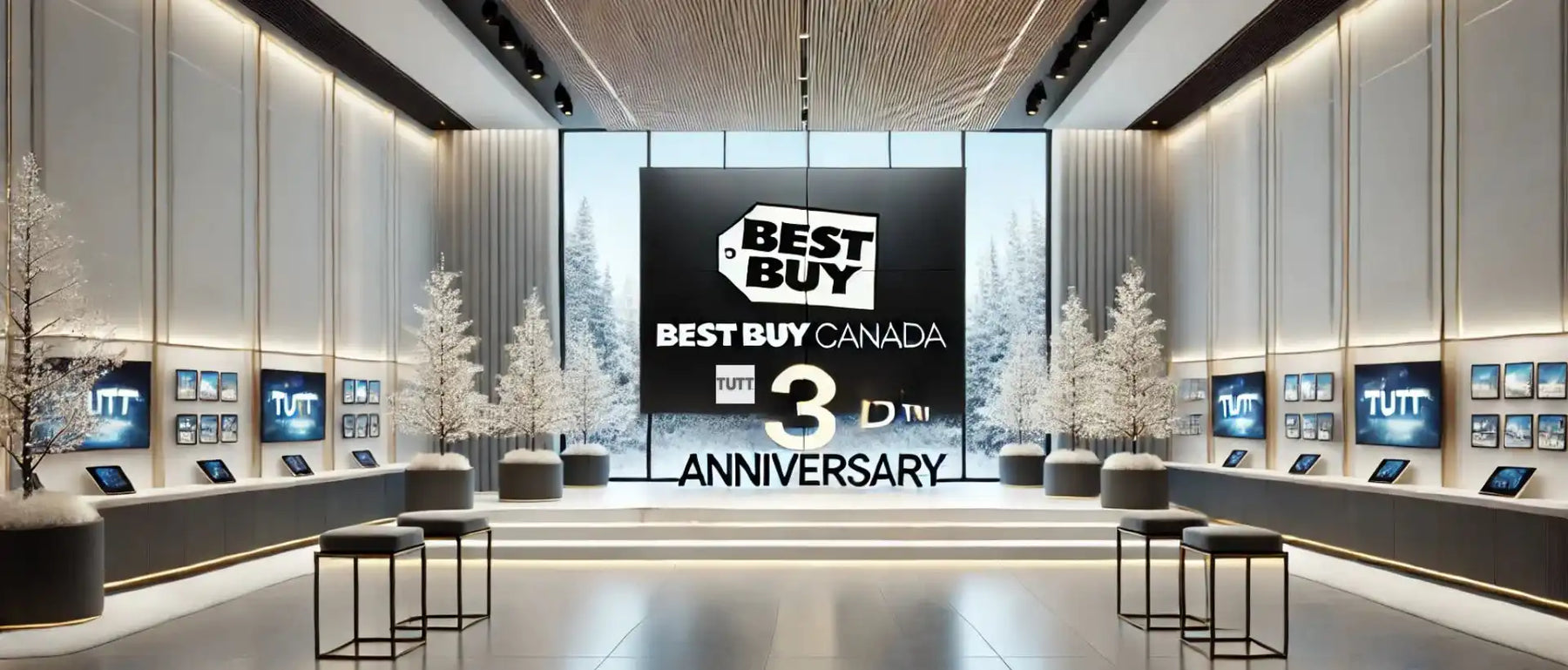 TUTT Store Celebrates 3 Years on Best Buy Canada | Portable Monitor Smart Wearables and Devices - TUTT