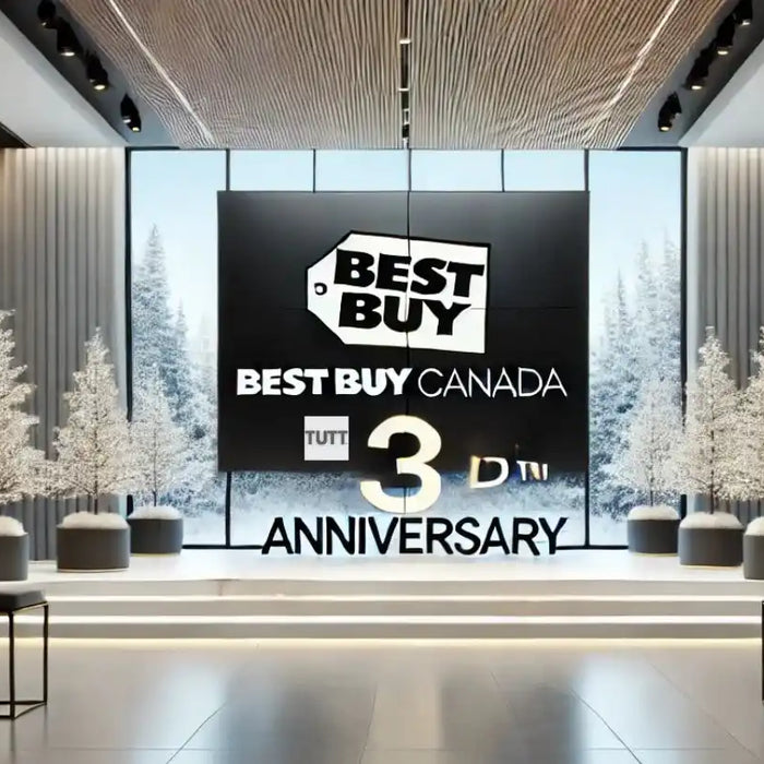 TUTT Store Celebrates 3 Years on Best Buy Canada | Portable Monitor Smart Wearables and Devices - TUTT