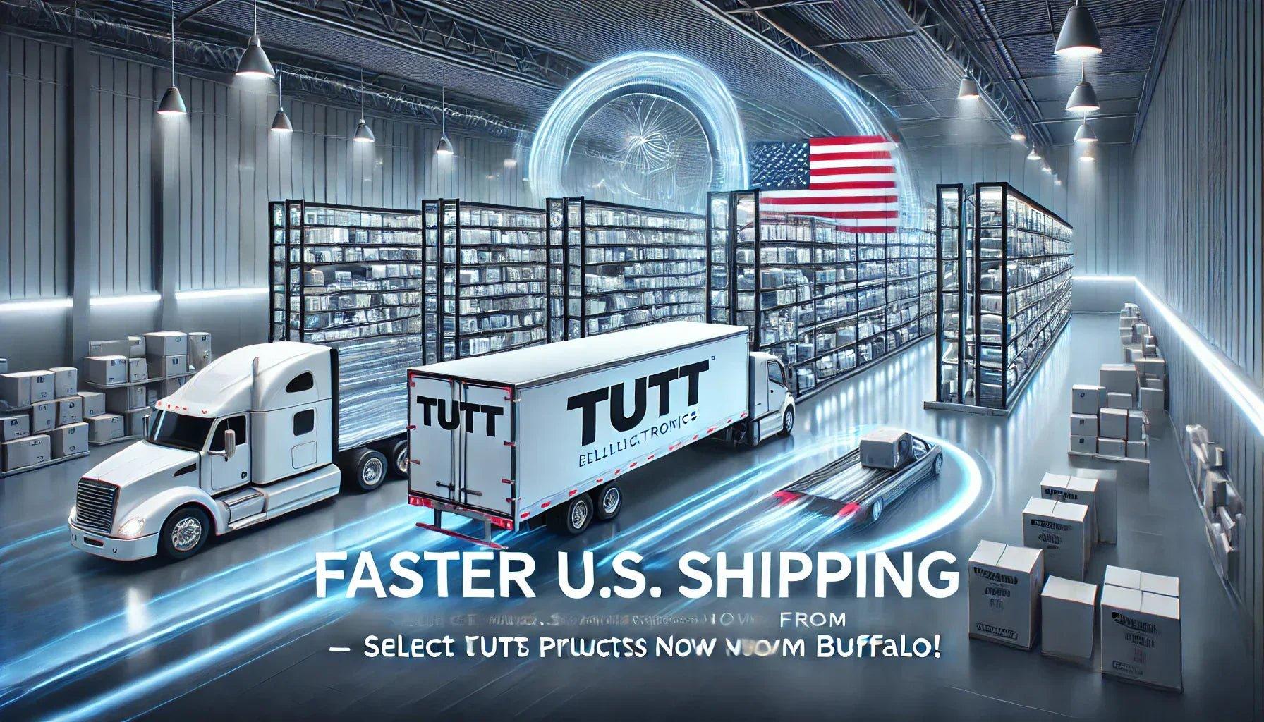 Faster U.S. Shipping from TUTT: New Fulfillment Center in Buffalo, NY! - TUTT