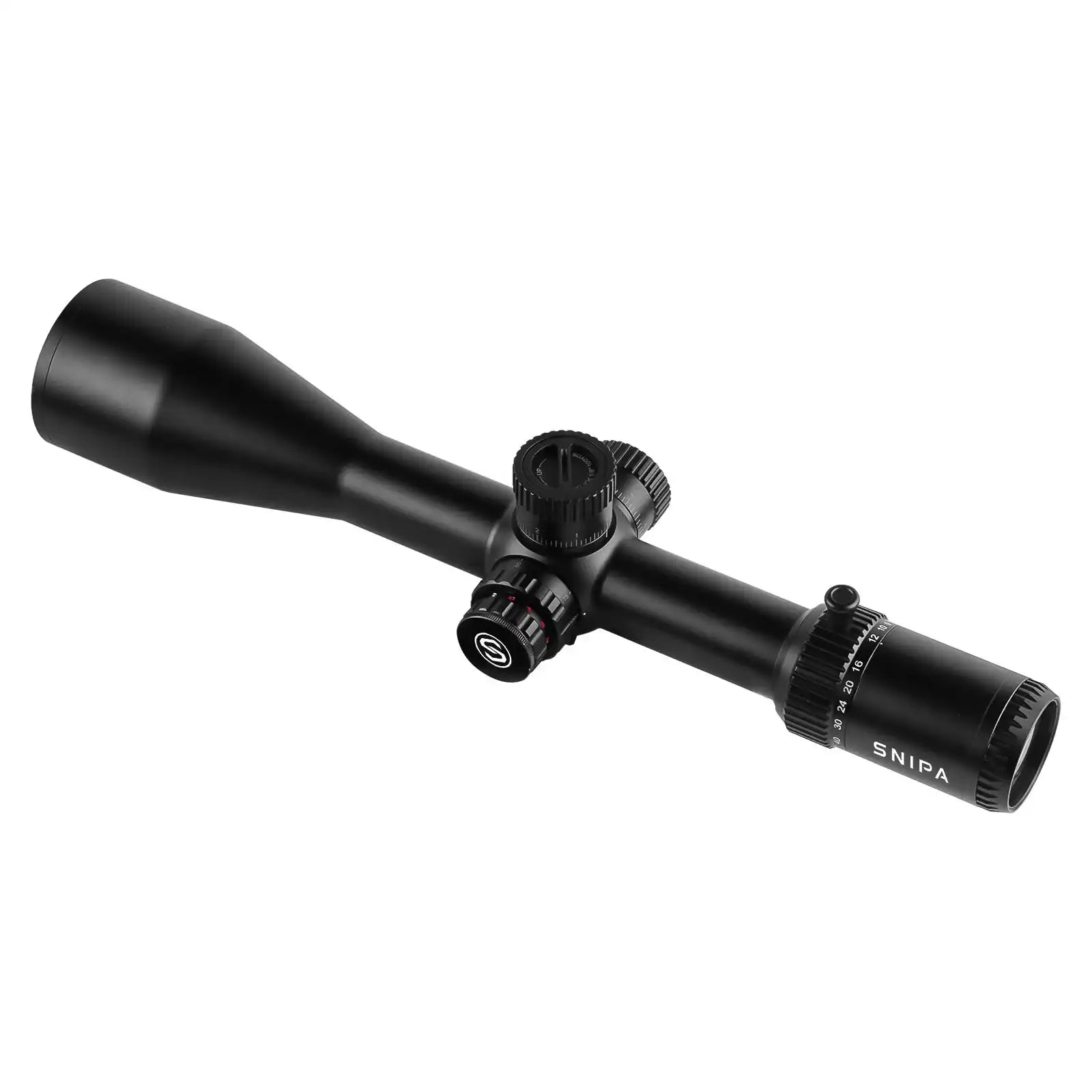 SNIPA Yukon Edge 4-40x56 FFP rifle scope with MOA turrets and illuminated reticle, black TUTT