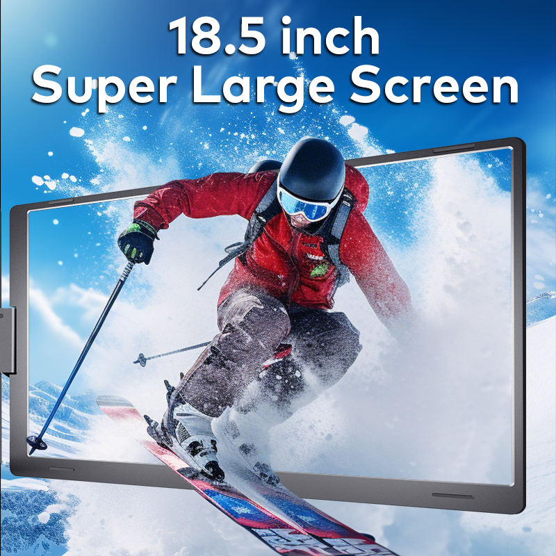 TUTT 18.5″ Quad Screen Portable Monitor For Laptop S999 | Single Cable Setup | 1080p IPS | sRGB 100%