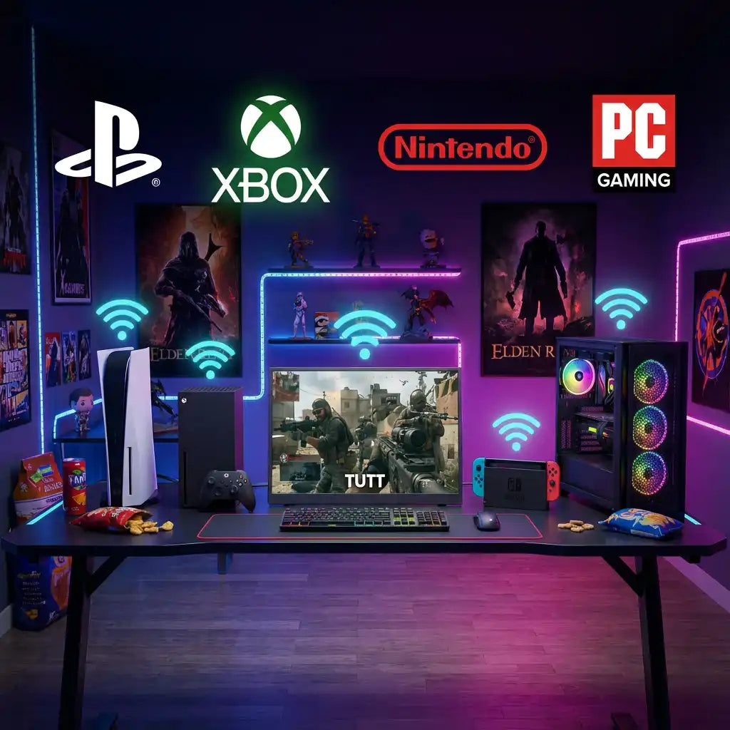 TUTT 23.8" Wireless Portable Monitor 120Hz, Screen Extender for Mobile Laptop | S23W