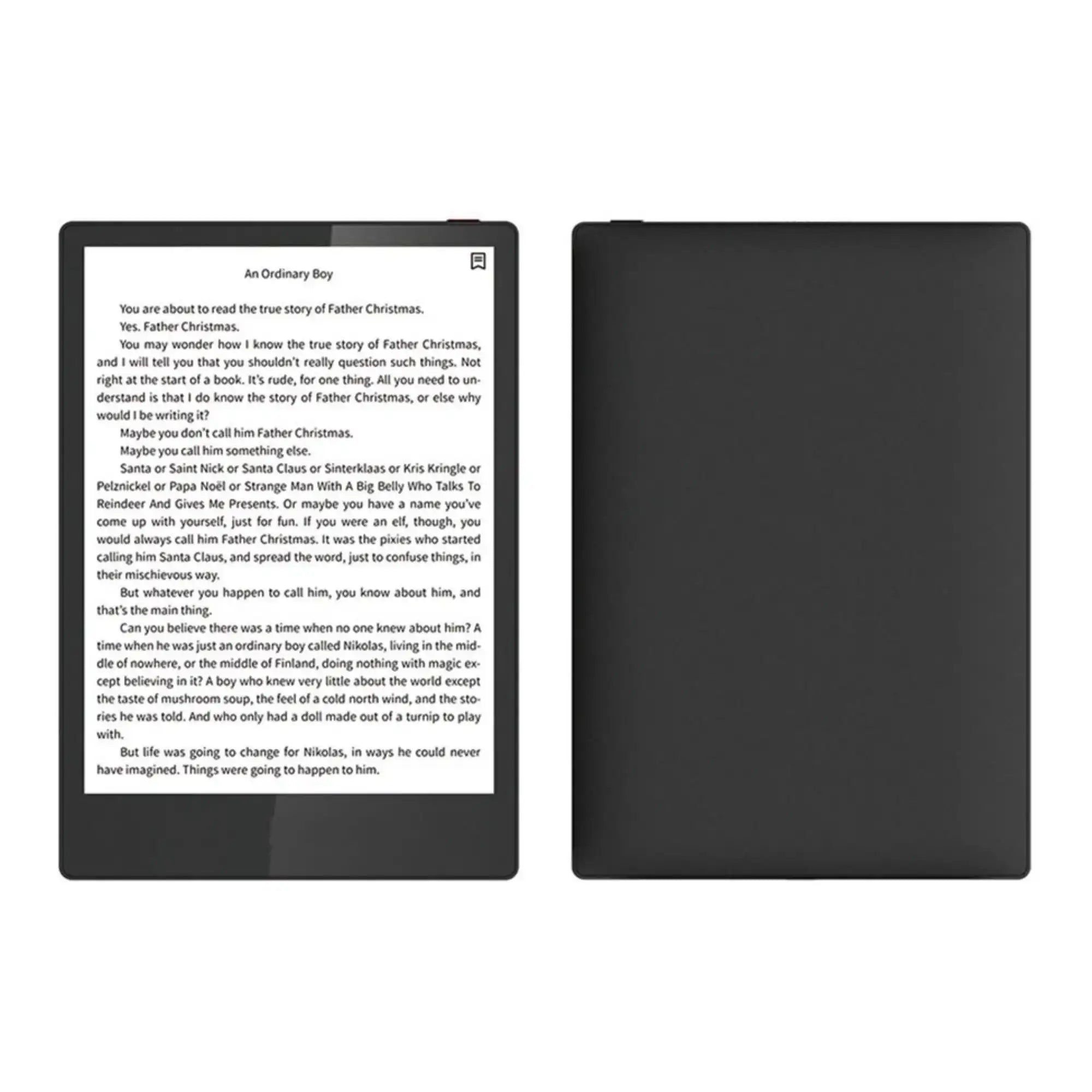 TUTT 6” eReader 64GB with Touchscreen | Dual Front Light E-Ink + Protective Case E5