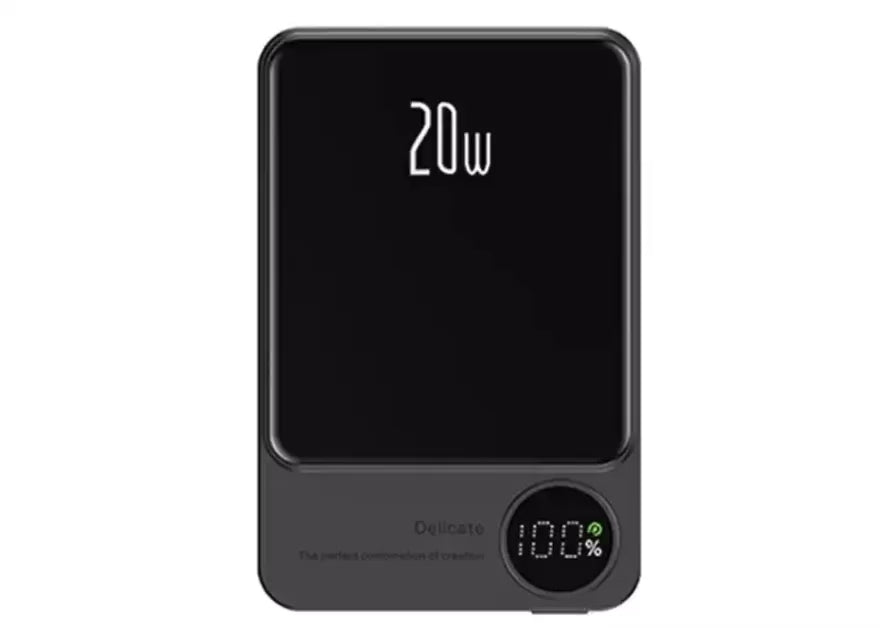 TUTT S11 10,000mAh MagSafe Wireless Power Bank – USB-C PD 20W, LED Display, iPhone Compatibl