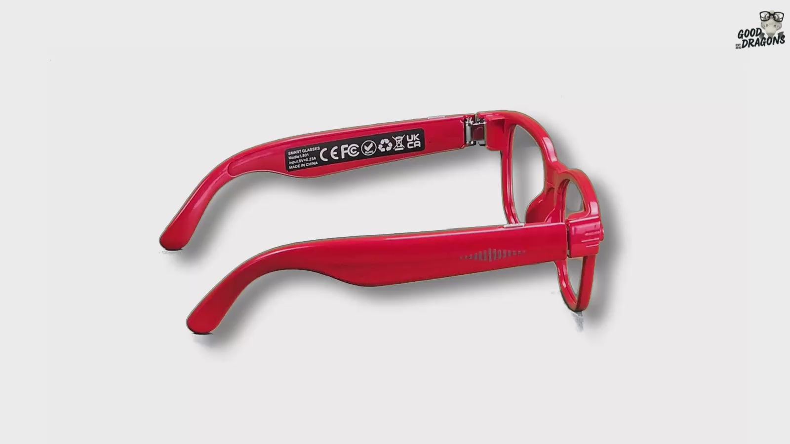 TUTT AI Glasses | Smart Sunglasses HD Camera + AI Integration & Intelligent Object Recognition | Replaceable with Prescription Lenses GS10-V