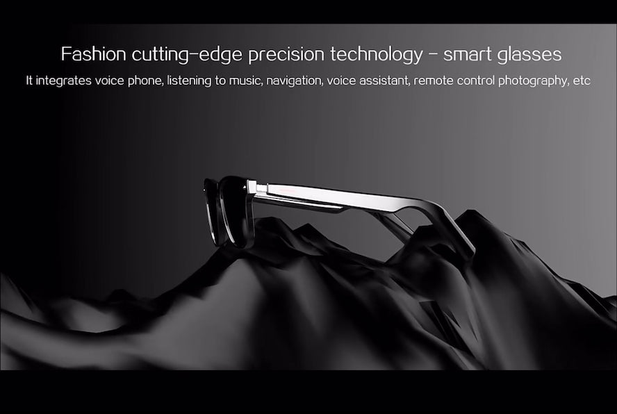 TUTT Bluetooth Smart Glasses Anti-Blue Ray UV | Wireless Call & Music AI Voice | Replaceable Lenses With Prescription