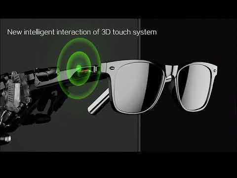 TUTT Bluetooth Smart Sunglasses | AI Voice Assistance Call & Music & Camera Control | HD UV Protection Anti Blue Ray | E13 Test Kit Gift