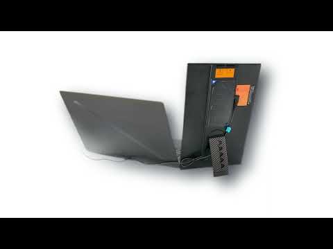 TUTT 15.6” Portable Monitor | Multi-Position IPS FHD Screen Extender | USB-C & HDMI, Built-in Speakers, P5