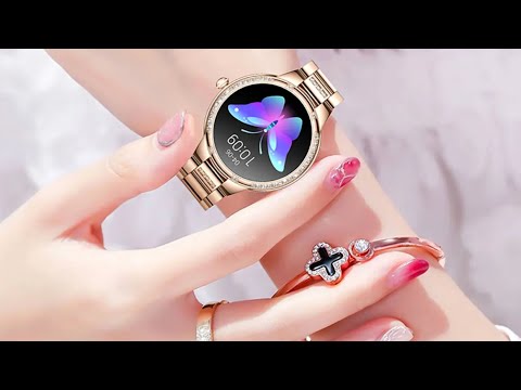 TUTT L6 Classic Ladies AMOLED Screen Women Health Smart Watch Pedometer BT Calling Voice Assistant Smartwatch