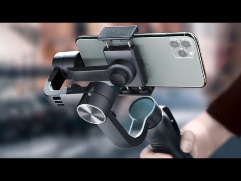 TUTT S5B (Upgraded) 3 Axis Gimbal Stabilizer Automatic Wireless Tripod Selfie Stick with 360° rotation handheld selfies for Smartphone Anti Shake Face Tracking Foldable Video Photo