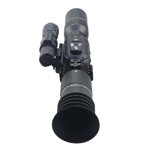 Digital rifle scope monocular with buttons, 4K Sony sensor, and infrared flashlight TUTT