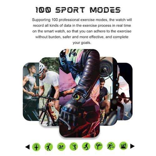 Men wearing TUTT AMOLED screen titanium alloy sport smart watch, cycling and fitness scenes, 100 sport modes. TUTT