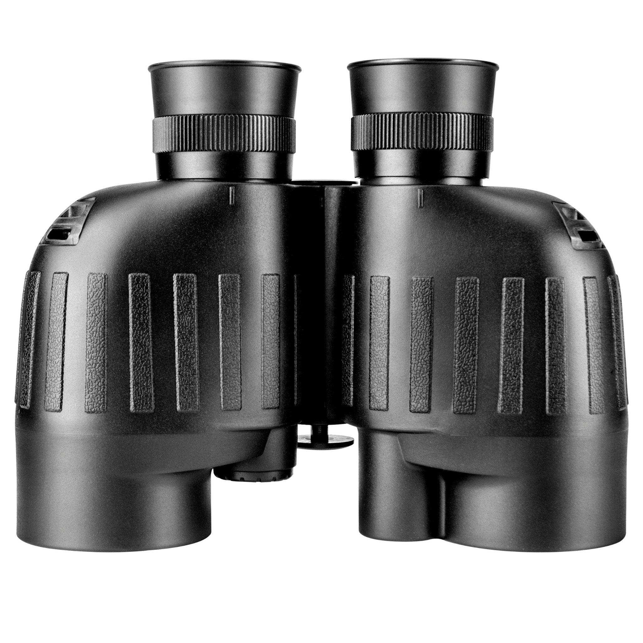 Black Tutt B20 laser range finder binoculars 8x40 for hunting or marine use on white background TUTT