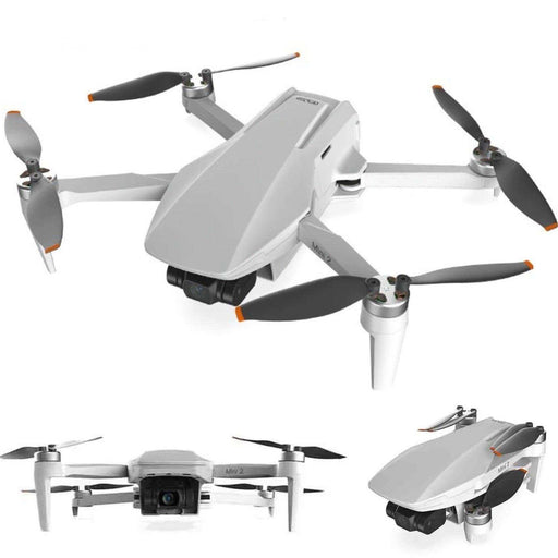 TUTT C-Fly Faith Mini 2 white foldable 4K drone with 3-axis gimbal and 249g body, shown from multiple angles TUTT