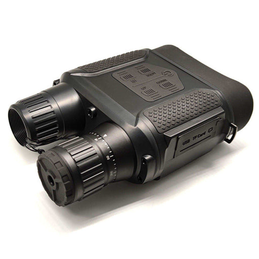 Digital night vision binoculars with infrared, focus controls, and textured grip, TUTT
