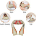 Shiatsu neck and shoulder massager with heat, used on waist, belly, neck, legs, TUTT